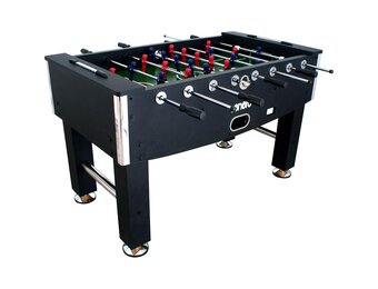 Voetbaltafel - zwart - 142x76x88cm