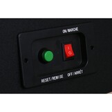 Voetbaltafel - zwart - 142x76x88cm