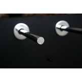 Voetbaltafel - zwart - 142x76x88cm