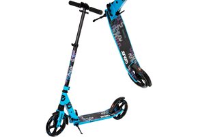 Step met vering - 200mm wielen - max. 100kg