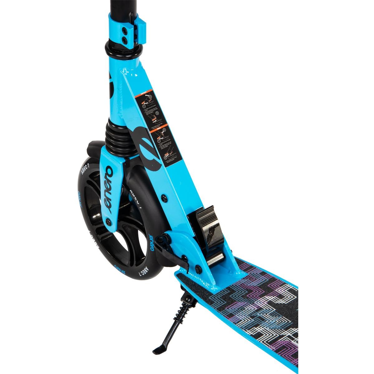 Step met vering - 200mm wielen - max. 100kg