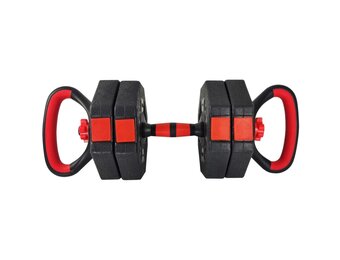 Verstelbare kettlebell  -10kg - composiet - 3-in-1