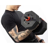 Verstelbare kettlebell  -10kg - composiet - 3-in-1