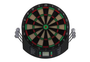 Elektronisch dartbord - tot 8 spelers - 47x47x2cm