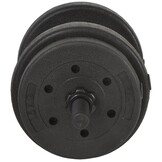 Halterset 16 kg - 2x8 kg - ABS-kunststof & beton