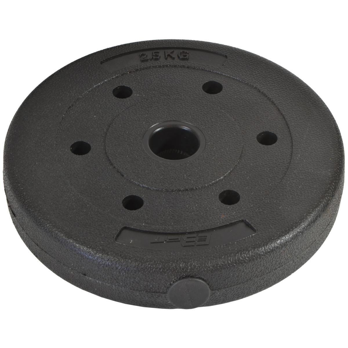 Halterset 16 kg - 2x8 kg - ABS-kunststof & beton