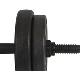 Halterset 16 kg - 2x8 kg - ABS-kunststof & beton