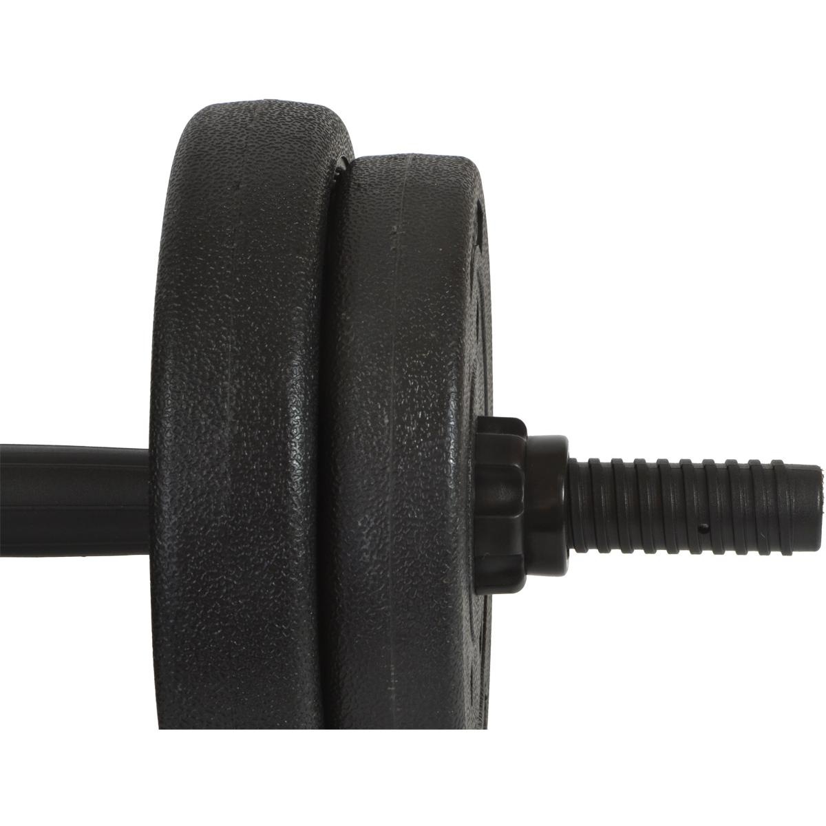 Halterset 16 kg - 2x8 kg - ABS-kunststof & beton