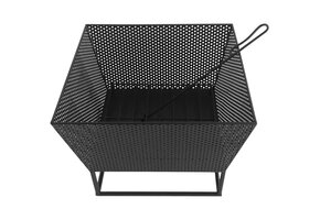 Vuurkorf - staal - 103x103x132cm