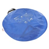 Pop-up strandtent - 200x120x110/90 cm - blauw