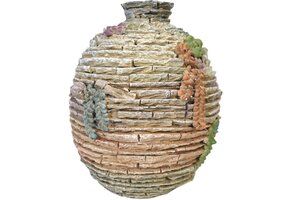 Tuinvaas - 30x30x36cm - meerkleurig