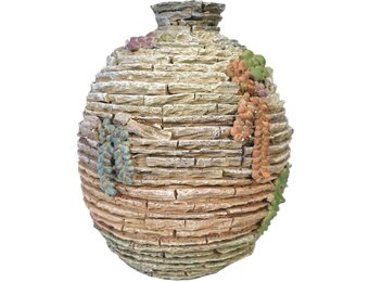 Tuinvaas - 30x30x36cm - meerkleurig