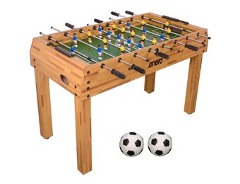Voetbaltafel - hout - 121x61x79 cm