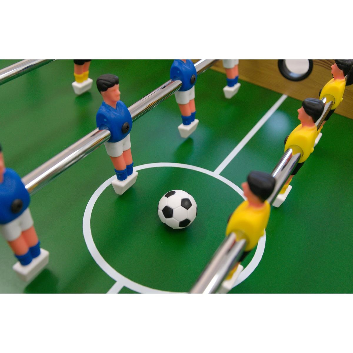 Voetbaltafel - hout - 121x61x79 cm