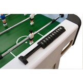 Voetbaltafel - wit - 121x61x79 cm