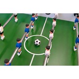 Voetbaltafel - wit - 121x61x79 cm