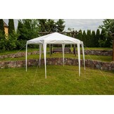 Partytent - zeshoekig - 2x2x2m - wit
