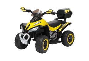 Elektrische kinderquad - geel - 3 jaar +