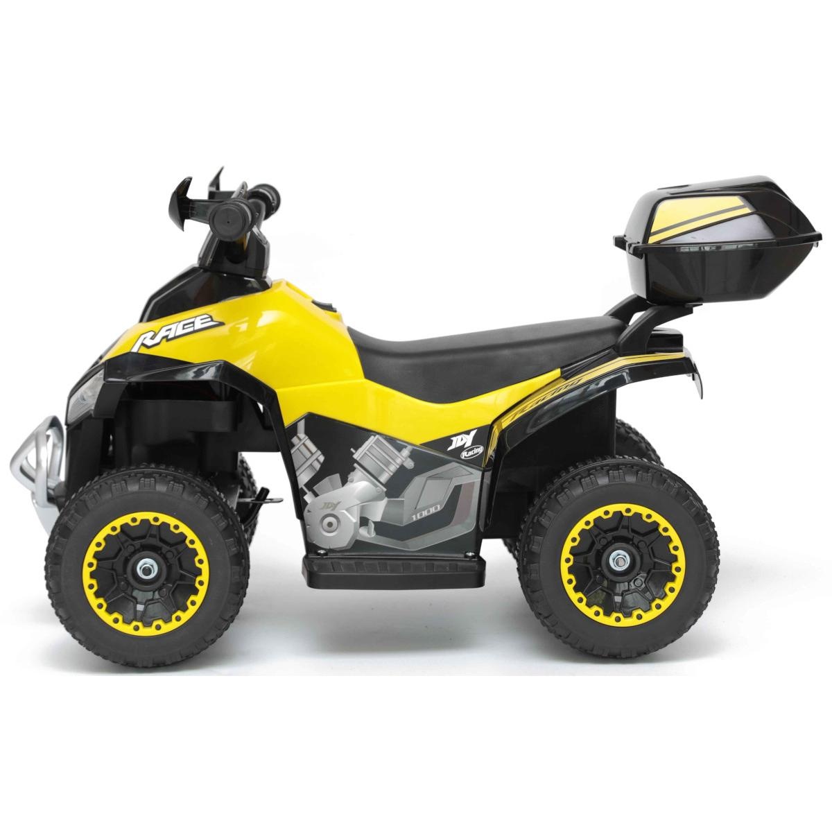 Elektrische kinderquad - geel - 3 jaar +