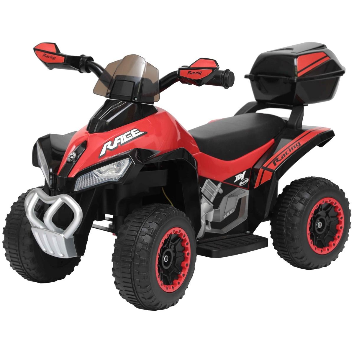 Elektrische kinderquad - rood - 3 jaar +