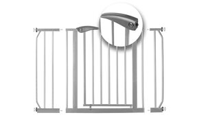 Veiligheidshekje trap - grijs - 75 tot 115 cm breed