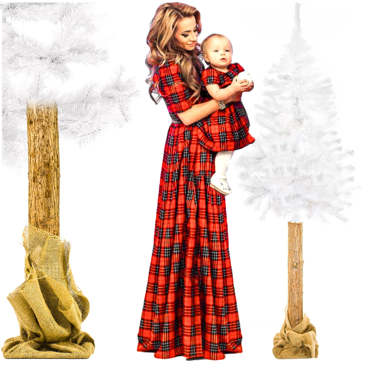 Kunstkerstboom - wit - 160 cm