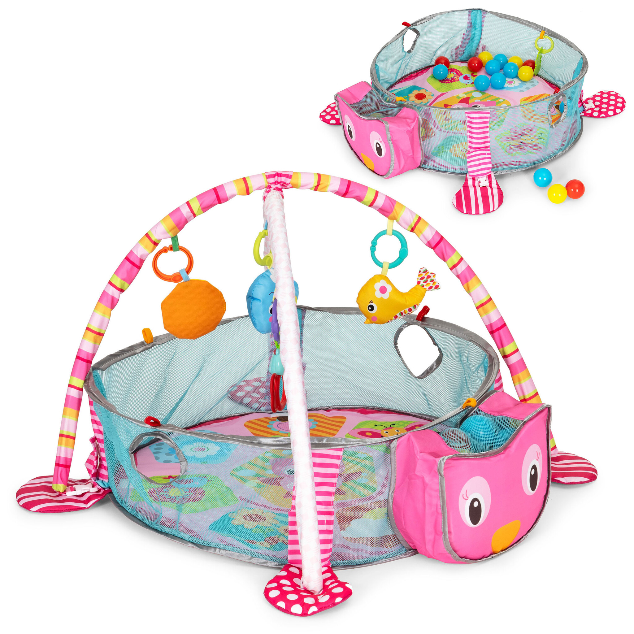 Speelkleed met ballenbak - Groot - Educatief - 30 ballen