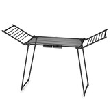 Droogrek - opvouwbaar - staand - zwart