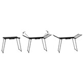 Droogrek - opvouwbaar - staand - zwart