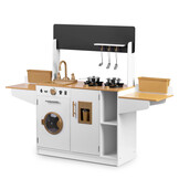 Houten speelgoedkeuken - 70 x 29,5 x 98 cm