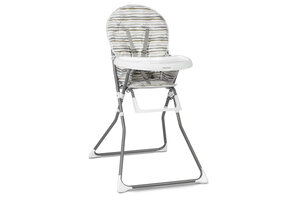 Kinderstoel - gestreept - voor het voeden