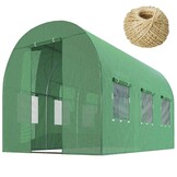 Kweektunnel - 2x2x3m - groen