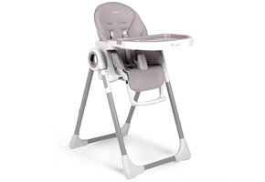 Kinderstoel - met eetblad - lavendelkleurig - 15kg max.