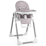 Kinderstoel - met eetblad - lavendelkleurig - 15kg max.