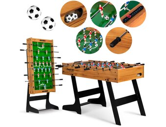 Voetbaltafel - Houten - 121x61x80cm - Neosport