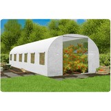 Kweektunnel - 3x6x2m - wit