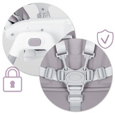 Kinderstoel - met eetblad - 15kg max. - lavendelkleurig