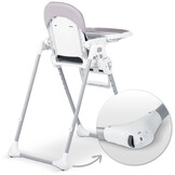 Kinderstoel - met eetblad - 15kg max. - lavendelkleurig