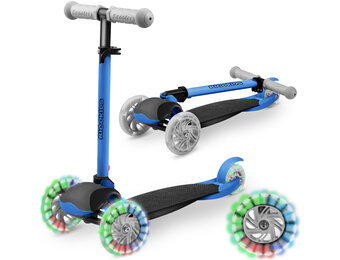 Driewielstep - blauw - Ricokids Loco - 80x53x62cm