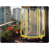 Kindertrampoline 140 cm - 4,5ft - geel groen