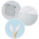 Kinder tipi tent - lichtgrijs - 120x120x150 cm