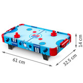 Airhockeytafel - 61x32,5x14 cm