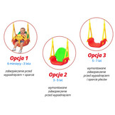 Kinder schommelstoel - 3 in 1 - teddybeer thema