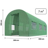 Kweektunnel - 2x2x3,5 m - groen