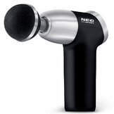 Massagepistool - 8 verwisselbare opzetstukken - zwart