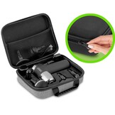Massagepistool - 8 verwisselbare opzetstukken - zwart