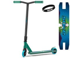 Stuntstep - groen blauw - SOKE GO!
