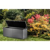 Tuinkist zwart - 143x57x53,5 cm - 390 liter