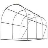 Tuinfolietunnel - wit - 2x3,5x2m