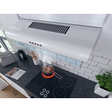 Onderbouw afzuigkap - 60 cm - wit - Berdsen BE-10-A